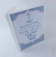 Amazon Com Baby Shower Advice Book Ia 526 Photo Album Nautical