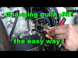 How To Change Main Jet 2 Stroke Yz250 Without Removing Carb