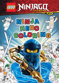 Amazon - LEGO NINJAGO: Ninja Hero Coloring (Coloring Book): AMEET  Publishing: 9780794447137: Books