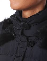 Armani Jeans Fur Trim Hood Women S