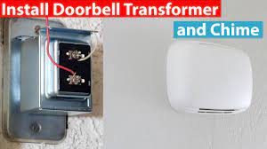 install doorbell transformer and chime
