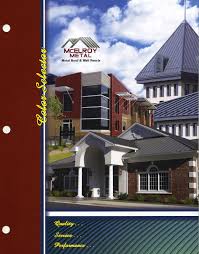 New Architectural Color Chart For Mcelroy Metal Vertical