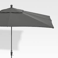 Rectangular Sunbrella Charcoal Outdoor