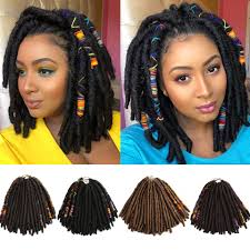 Frequent special offers and discounts up to 70% off for all products! Bella Crochet Hair Dreadlocks Faux Locs Braiding Hair Extensions Synthetic Dreadlock Jumbo 12 26 Inch 12 Strands Crochet Hair Aliexpress