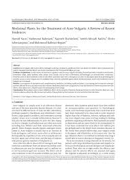 Some medicinal plants as natural anticancer agents  PDF Download    