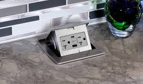 kitchen pop up outlets lew electric
