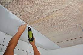 Installing Wall And Ceiling Panels In