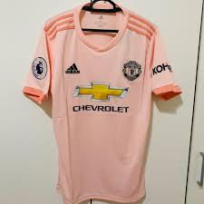 Welcome to the official manchester. Clearance Man United 18 19 Away Kit Instock Sports Sports Apparel On Carousell