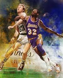The lakers vs celtics game is being shown nationally by abc tonight. Magic And Byrd Jugadores De Baloncesto Arte De Baloncesto Deportes Baloncesto