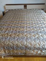 Кувертюра за покриване на легло, подплатена със 100% памучна вата, размери 230х250см. Kuvertyura Za Spalnya Dom I Gradina Olx Bg