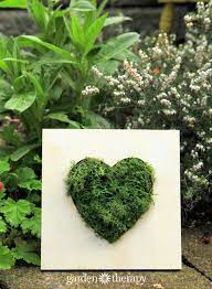 Make This Moss Heart Wall Art In 10