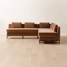 metric 3 piece sectional sofa with