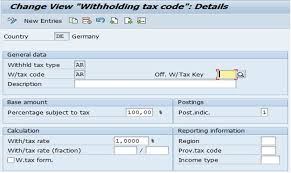 withholding tax