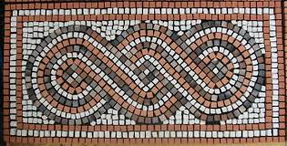 48 roman mosaic pattern wallpaper