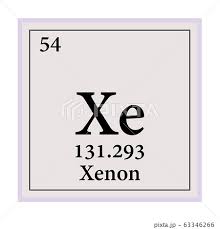 xenon periodic table of the elements