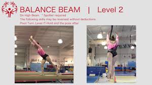 women s artistic gymnastics level 2