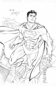 superman dibujos para colorear para niños