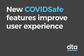 The covidsafe smartphone app uses a bluetooth wireless signal to exchange a digital handshake with another user when they come within 1.5m (4.9ft). New Covidsafe Features Improve User Experience Digital Transformation Agency
