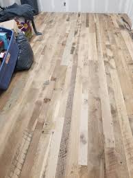 reclaimed barnwood flooring finish