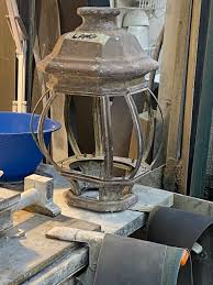 Slag Glass Lamp Repair And Restoration