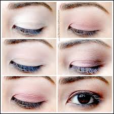 easy blush pink eyeshadow tutorial for
