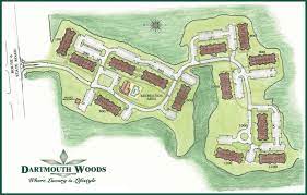 property map dartmouth woods