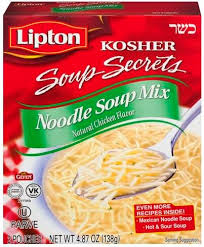 lipton natural en kosher noodle