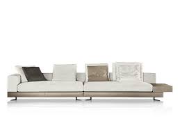 white sofa by minotti design rodolfo