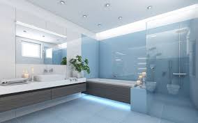 Blue Primary Bathroom Ideas
