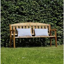 Balm 3 Seat Wooden Garden Bench