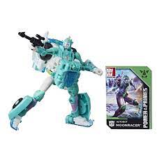 Amazon.com: Transformers Generations Power of the Primes Deluxe Class  Autobot Moonracer : Toys & Games