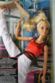 2016 barbie made to move martial artist
