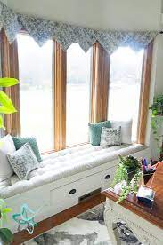 Beautiful Tufted Window Seat Cushion