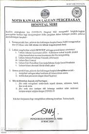 Keterkaitan kegiatan ekonomi dengan jenis pekerjaan dan kehidupan sosial budaya online activity for 4. Miri Hospital Limits Access To Hospital To Reduce Risk Of Covid 19 Infection Borneo Post Online
