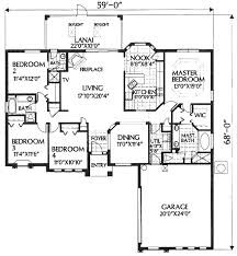 House Plan 54801 Mediterranean Style