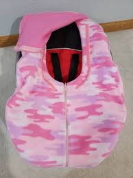 Baby Girl Car Seat Cover Infant Pink