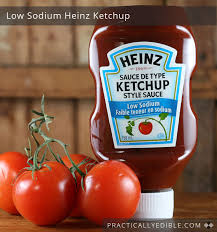 low sodium ketchup