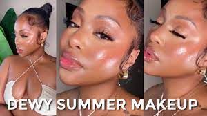 my go to dewy summer makeup routine