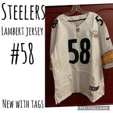 New Nfl Nike Jack Lambert Steelers Jersey Nwt