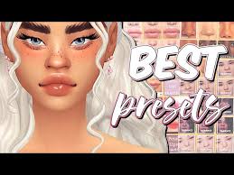the sims 4 must have presets links