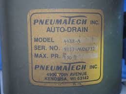 used pneumatech automatic drain hgr
