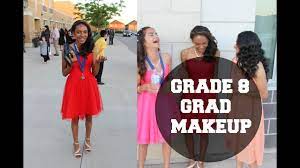 grade 8 graduation makeup tutorial