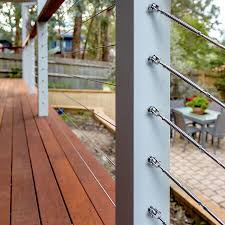 The unique spring tensioned design eliminates loose wires and ensures consistent loading. Wire Balustrade Better Hardware