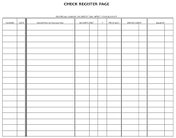 Blank Checkbook Register Blank Checkbook Balance Sheet My Style