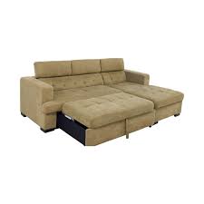 gold chaise sectional sleeper sofa