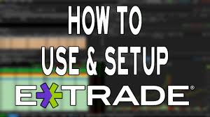 How To Use Etrade Pro Layouts Charts Level 2 Orders And Indicators
