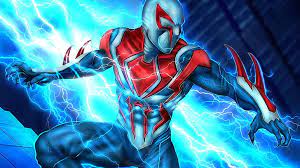 High definition and resolution pictures for your desktop. Hd Wallpaper Future Spider Man Zipper Costume Miguel O Hara Spider Man 2099 Wallpaper Flare