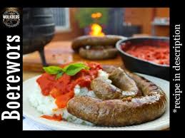 boerewors recipe traditional south