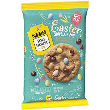 easter chocolate chip cookie dough