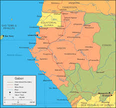 The gabonese republic or gabon, is a nation of west central africa. Gabon Map And Satellite Image